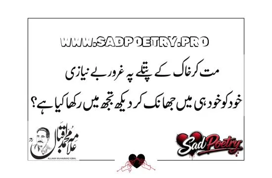 Allama Iqbal Best Poetry in Urdu For Youth Nation